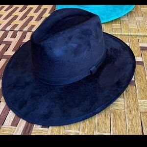 Mexivo Classic Black Fedora Hat